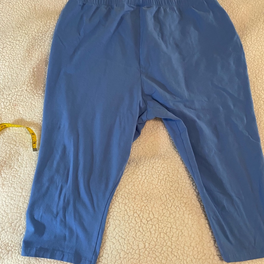 Woman Within Blue women’s Joggers capris size 2x - Picture 7 of 7